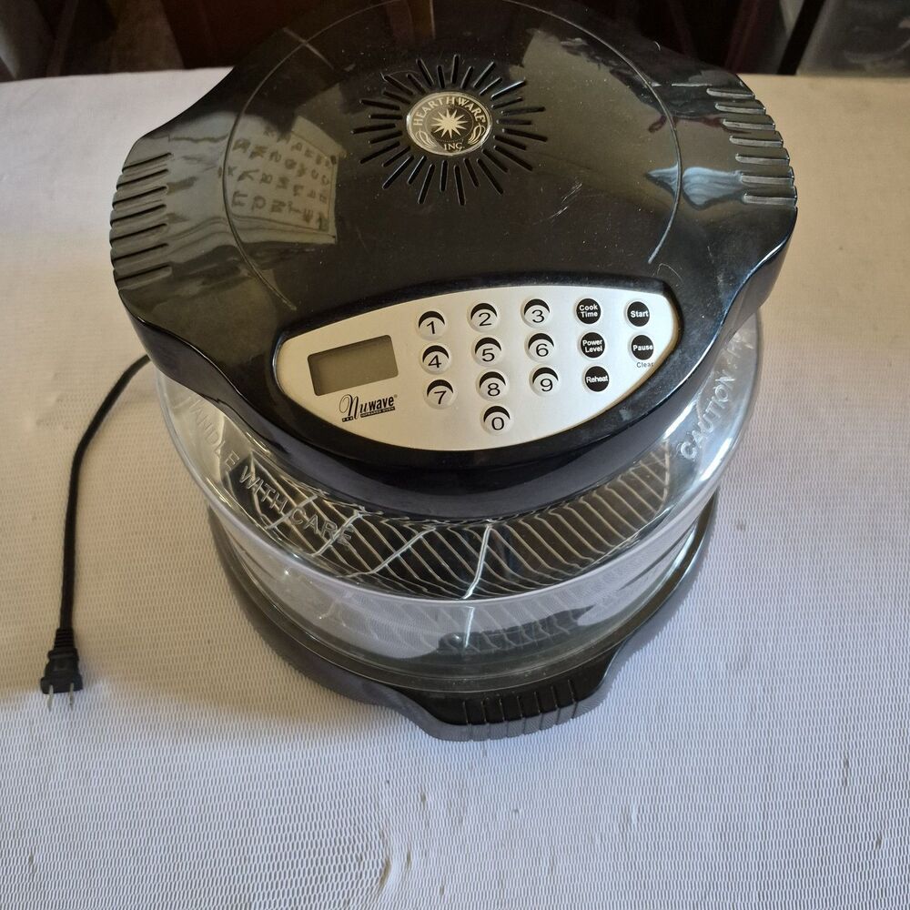 NuWave Oven Pro Infrared Oven Model 20356 w/ Glass Dome & Racks